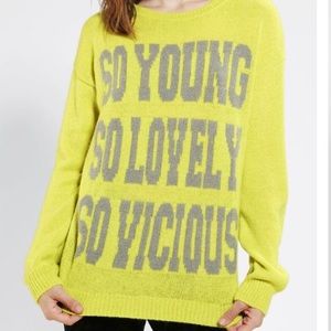Urban Outfitters Sparkle & Fade Sweater